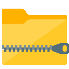 Zipped folder icon